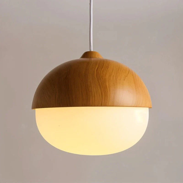 Moderne Hängelampe aus Castanea-Glas