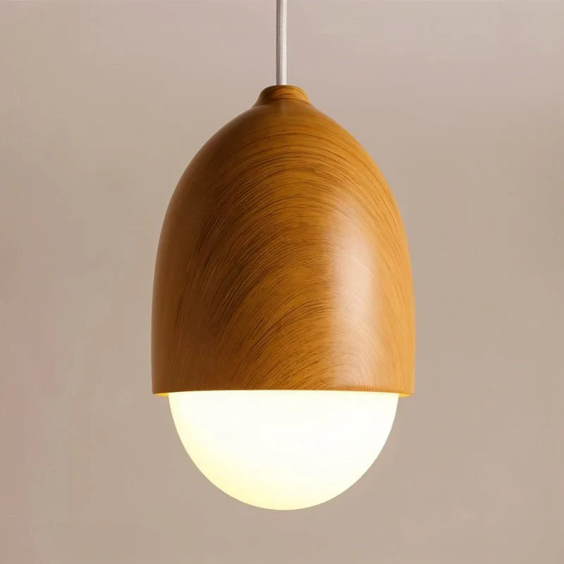 Moderne Hängelampe aus Castanea-Glas