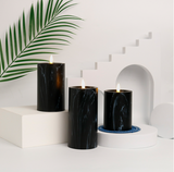 Candlylight | 3er Set LED Marble Kerzenlichter