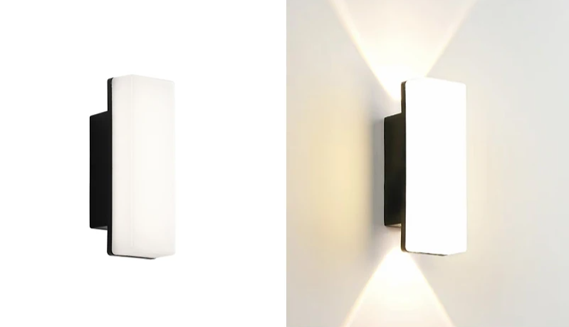 NordiLux LED Wandleuchte – Wasserdichte Moderne Außen-/Innenlampe für Garten, Flur & Schlafzimmer (7W / 10W)