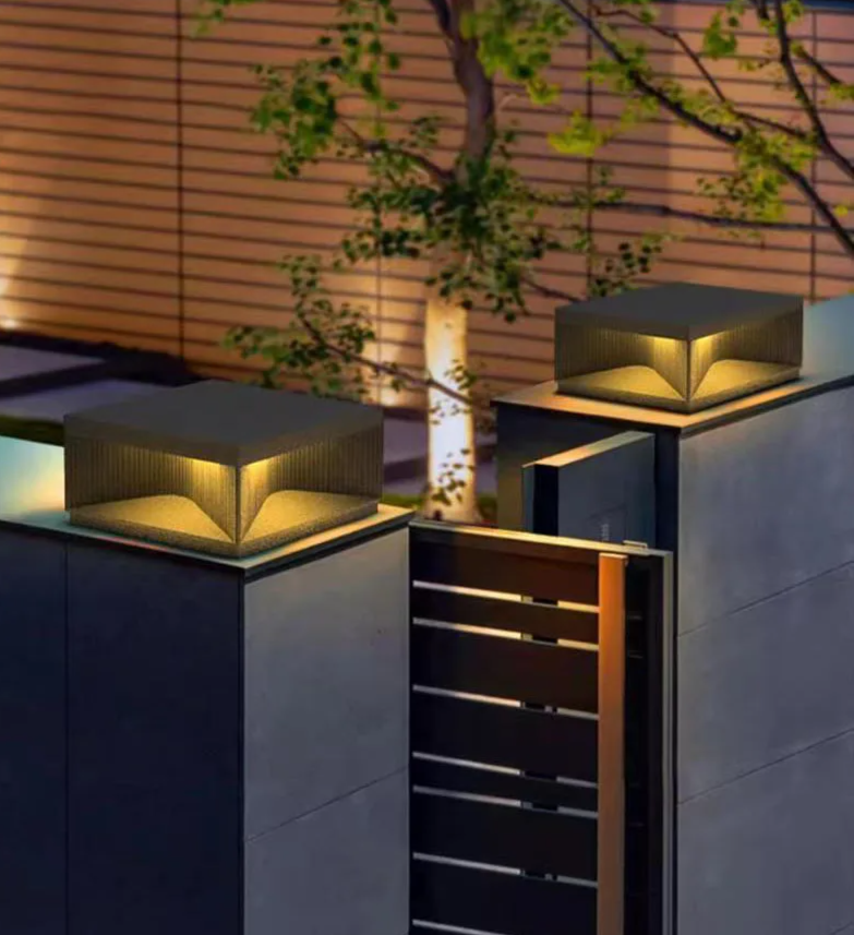 LuxoBox LED Garten-Pfeilerleuchte