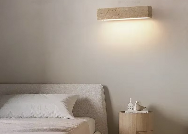 ZENLUME Wabi-Sabi Stein Wandleuchte