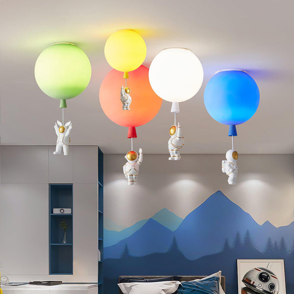 Fateh Moderne Astronauten LED-Deckenleuchte