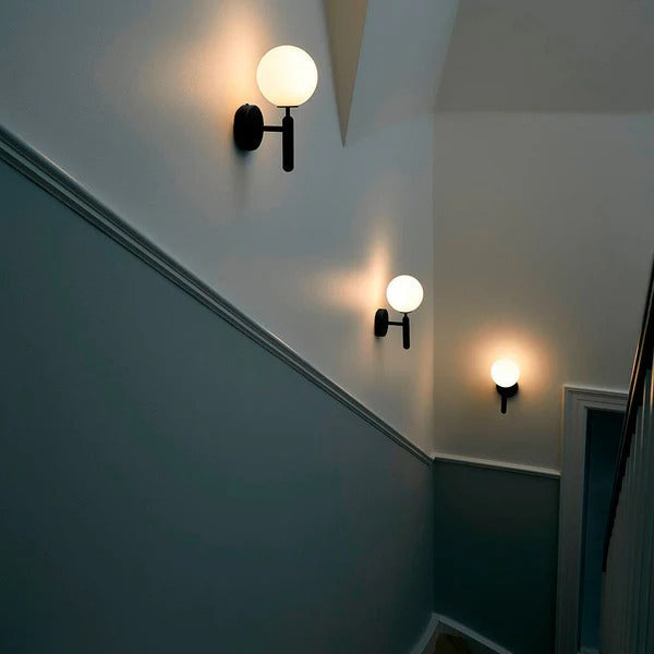 Minimalistische skandinavische Wandlampe