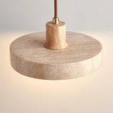 Vintage Wabi Sabi Stein Pendelleuchte