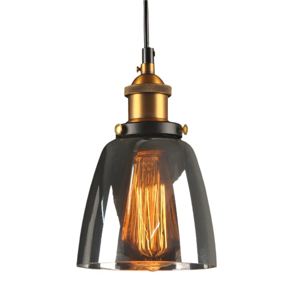 Antike Glas-Pendelleuchte | Vintage-Stil