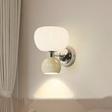 Moderne LED-Wandlampen Creme
