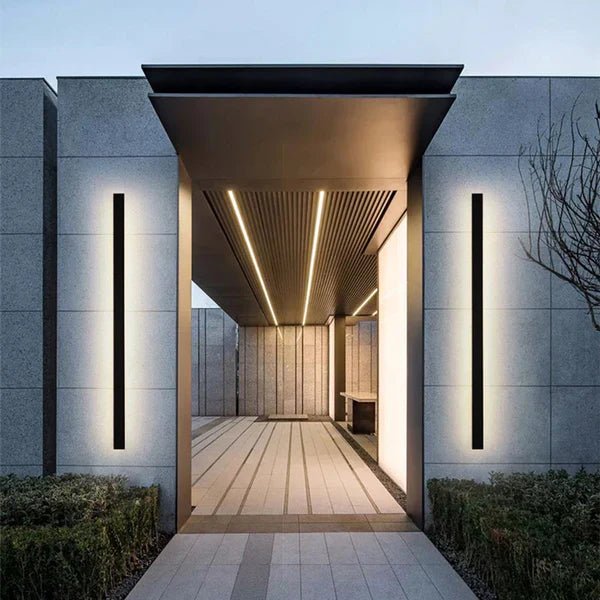 Edge LED-Wandlampen im modernen Design