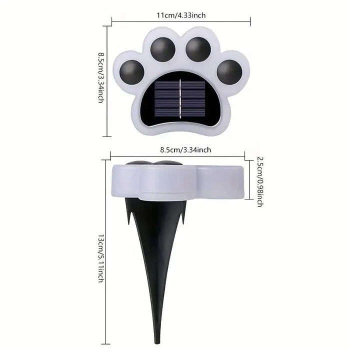 Kabellose Solarpfoten – Schaffen Sie die perfekte Atmosphäre in Ihrem Garten!