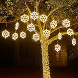 Weihnachts-LED-wasserdichtes Schneeflockenlicht