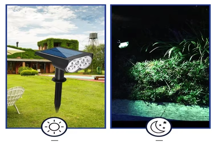 SOLARFORCE 7LED Verstellbarer Solarstrahler