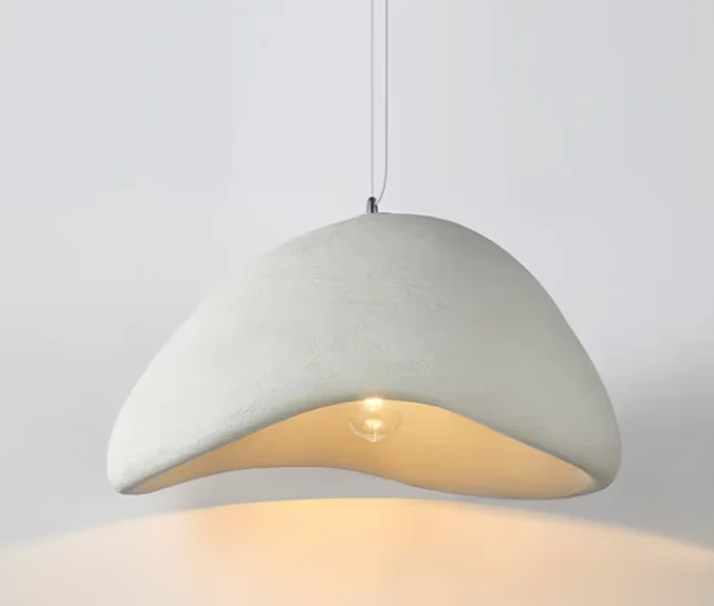 WabiGlow – Moderne LED Pendelleuchte im Wabi-Sabi-Stil für Wohnzimmer, Schlafzimmer & Esszimmer