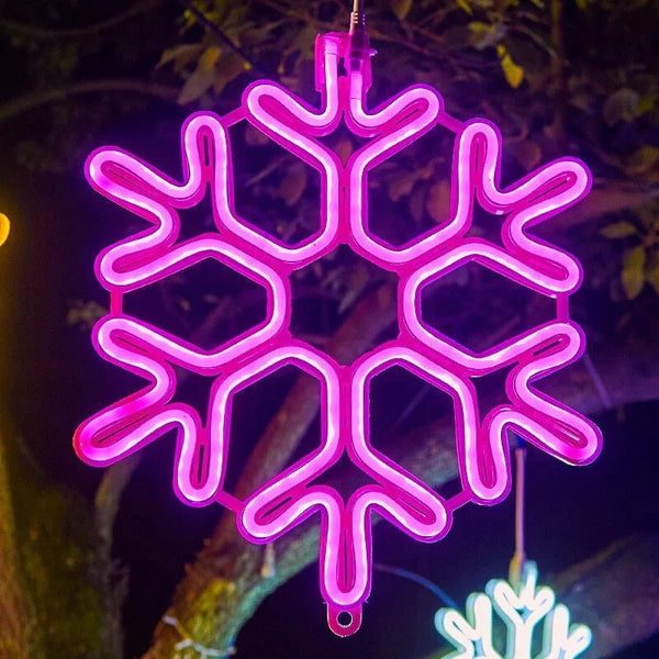Weihnachts-LED-wasserdichtes Schneeflockenlicht