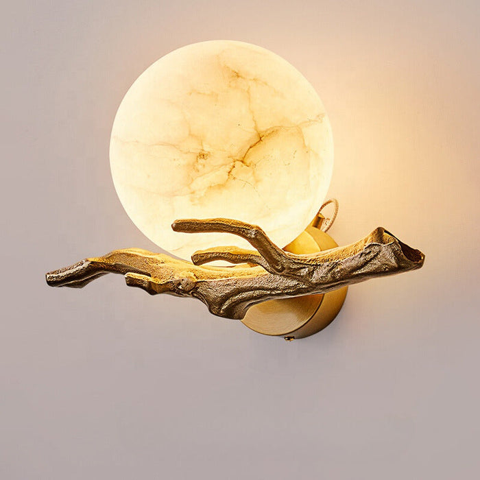 Moderne kreative Marmorwandlampe