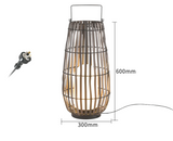 LumaSfera Solar Garten- und Terrassenleuchte – Moderne Outdoor LED-Lampe aus Edelstahl mit E27 Leuchtmittel (IP65)