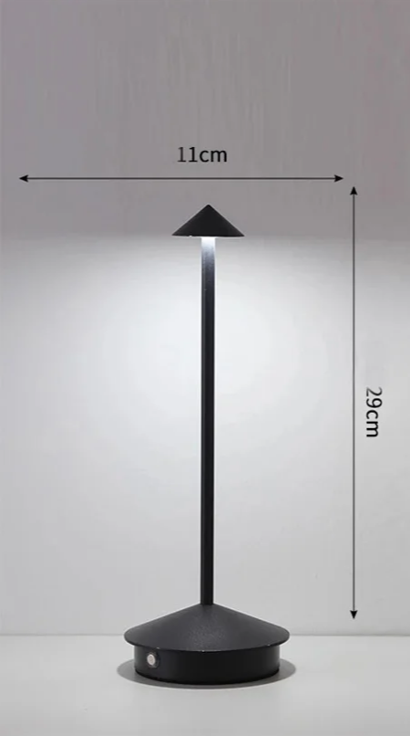 LumaTouch – Wiederaufladbare LED-Tischlampe mit Stufenloser Dimmung