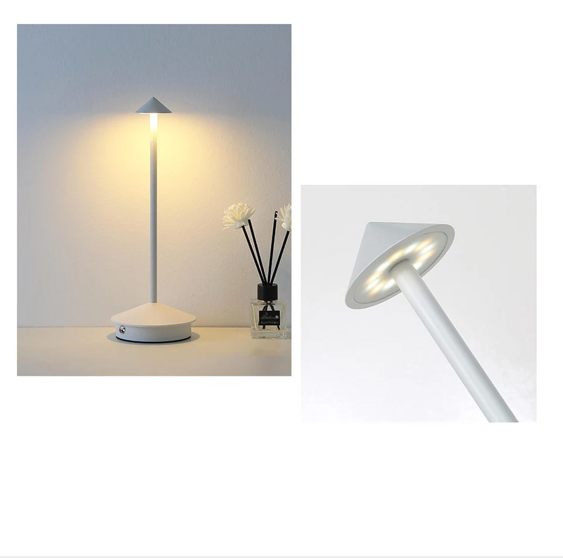 LumaTouch – Wiederaufladbare LED-Tischlampe mit Stufenloser Dimmung