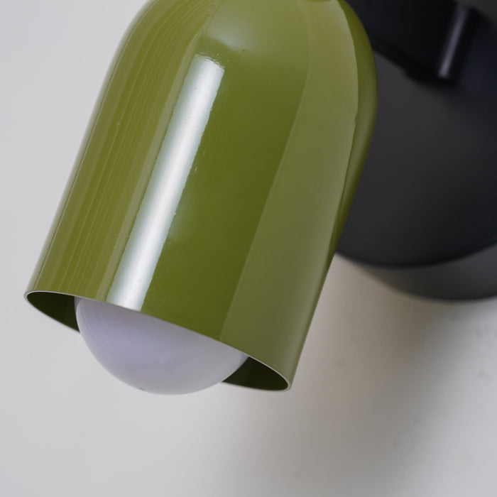 Vintage Doppelkopf-Kreative Home-Deco-Wandlampe