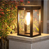 Säule Solarenergie Lampe