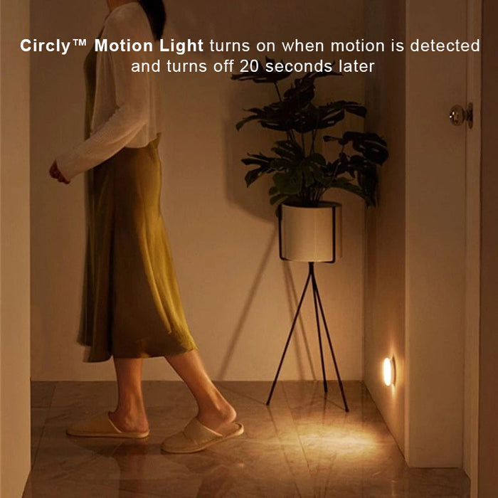 Lampe mit kreisförmigem Bewegungssensor