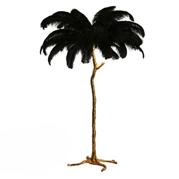 Nordic Ostrich Feathers Stehleuchte
