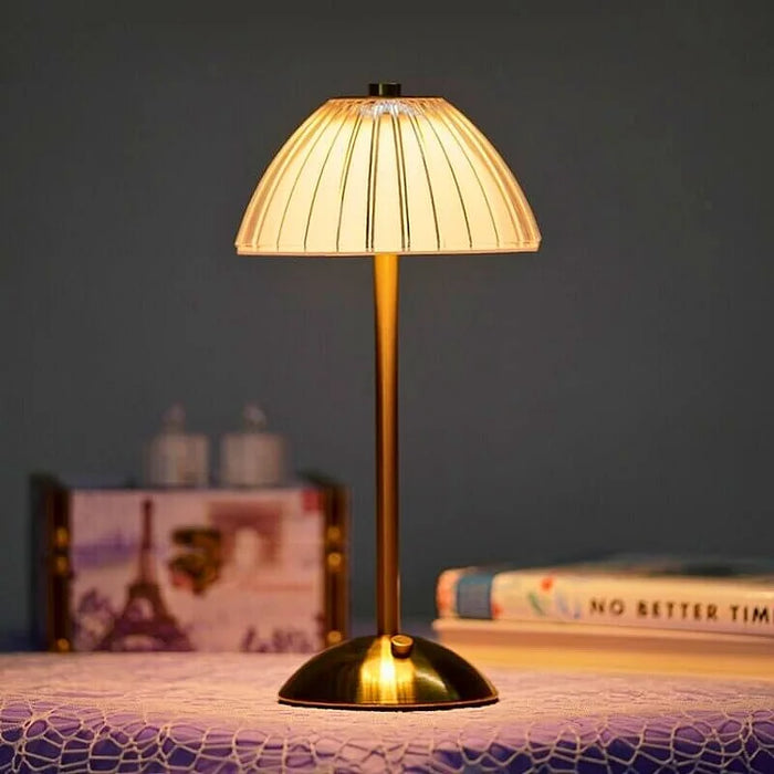 Kabellose Kristall-Tischlampe