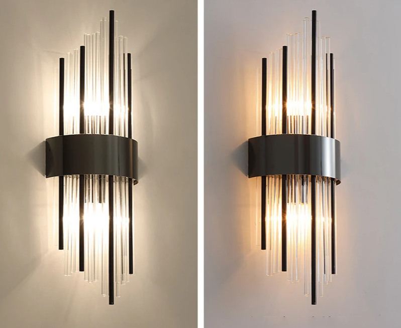 AuriLux Nordic Kristall-Wandleuchte