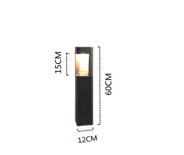 LumiPad Moderne LED Gartenlampe – Minimalistisches IP55 Außenlicht für Garten, Einfahrt, Hof & Landschaft