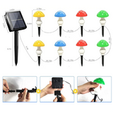 LUMIGLOW Solar-Pilz-Lichterkette