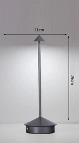 LumaTouch – Wiederaufladbare LED-Tischlampe mit Stufenloser Dimmung
