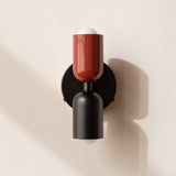 Vintage Doppelkopf-Kreative Home-Deco-Wandlampe
