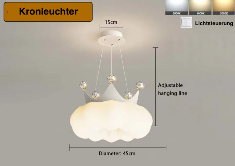 PrincessLume – Französischer Kronleuchter im Creme