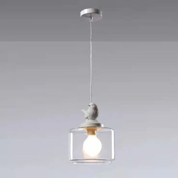 Vogel-Hängelampe für das Wohnzimmer