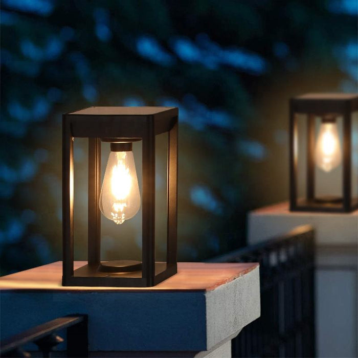 Säule Solarenergie Lampe