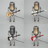 Guitarlamp - Lampe Roboter mit Gitarre