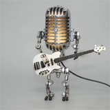 Guitarlamp - Lampe Roboter mit Gitarre