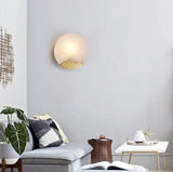 Skandinavische minimalistische Marmor-Wandlampe