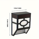 Solar - LED-Wandleuchte (2 Packungen)