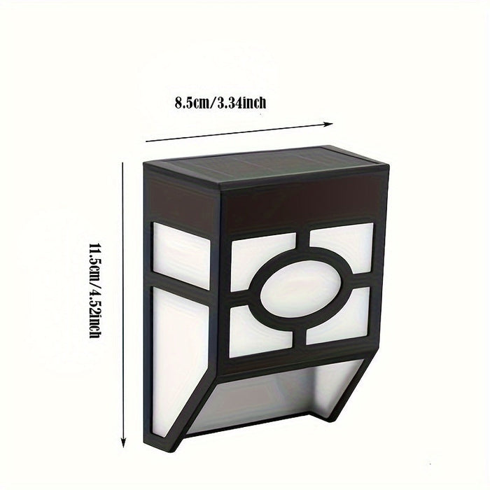 Solar - LED-Wandleuchte (2 Packungen)