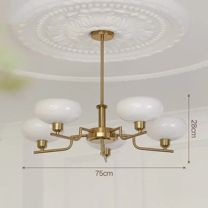 Mittelalterliche Bauhaus-Deckenlampe