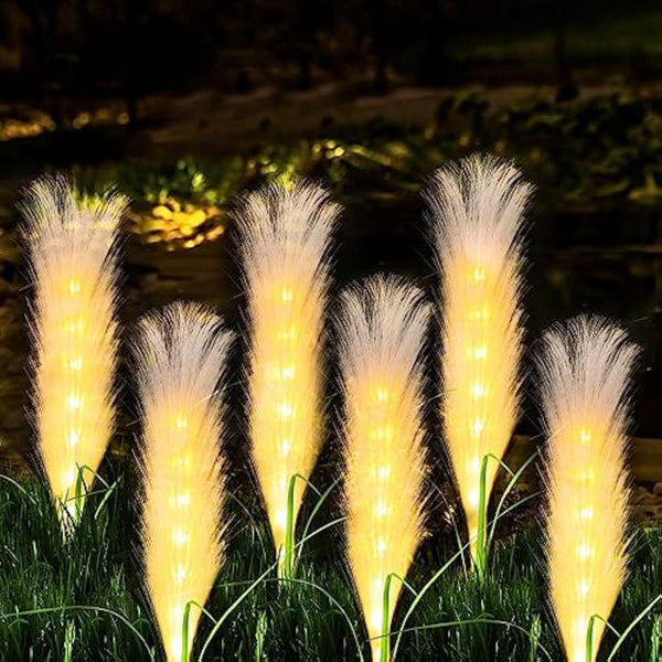Fiberglas-Reed-Außenlampe (Solar)