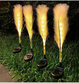 Fiberglas-Reed-Außenlampe (Solar)