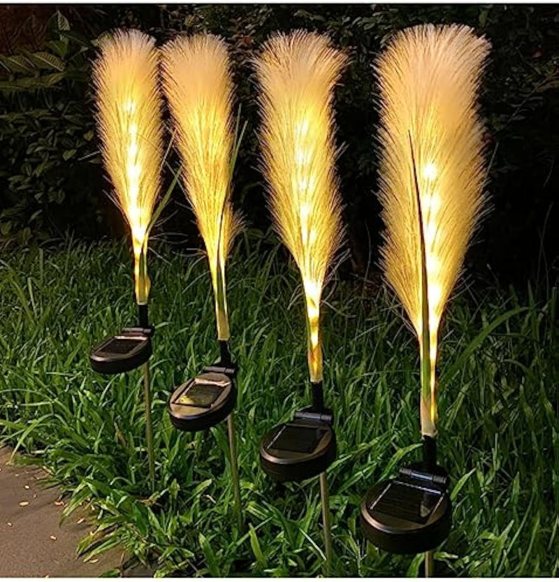 Fiberglas-Reed-Außenlampe (Solar)