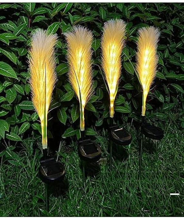 Fiberglas-Reed-Außenlampe (Solar)