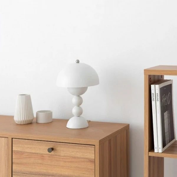 Skandinavische Blumenknospen Bunte tragbare Tischlampe