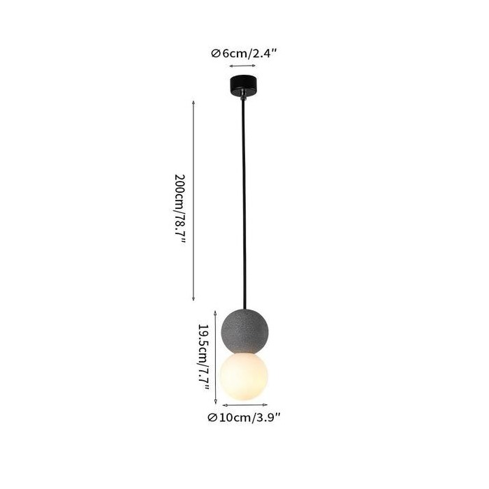 Origo Zement Kom Lampe