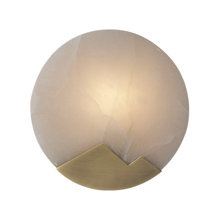 Skandinavische minimalistische Marmor-Wandlampe