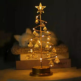 Kristall-Tischlampe in Form eines bezaubernden Weihnachtsbaums