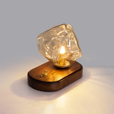 Eis Stein Glas Atmosphärische Tischlampe