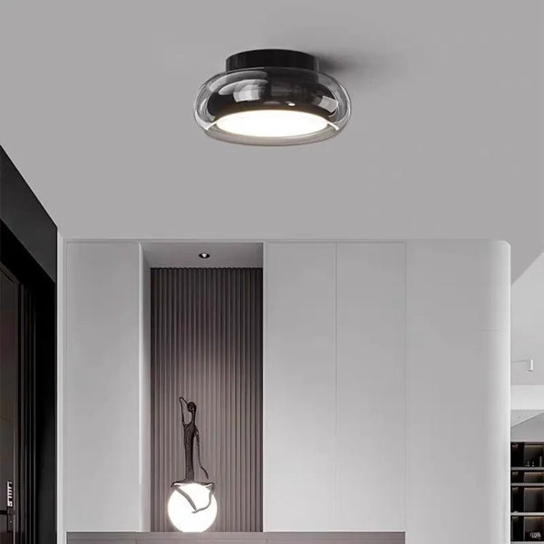 Vintage kleine Acryl-LED-Deckenlampe